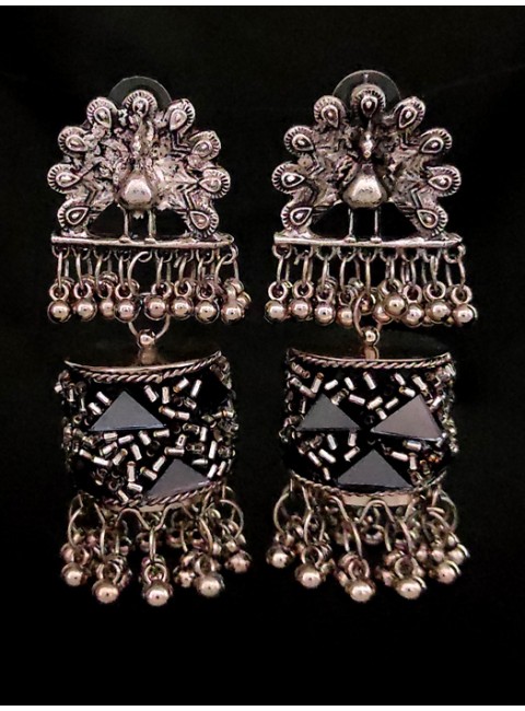 Oxidised Earrings